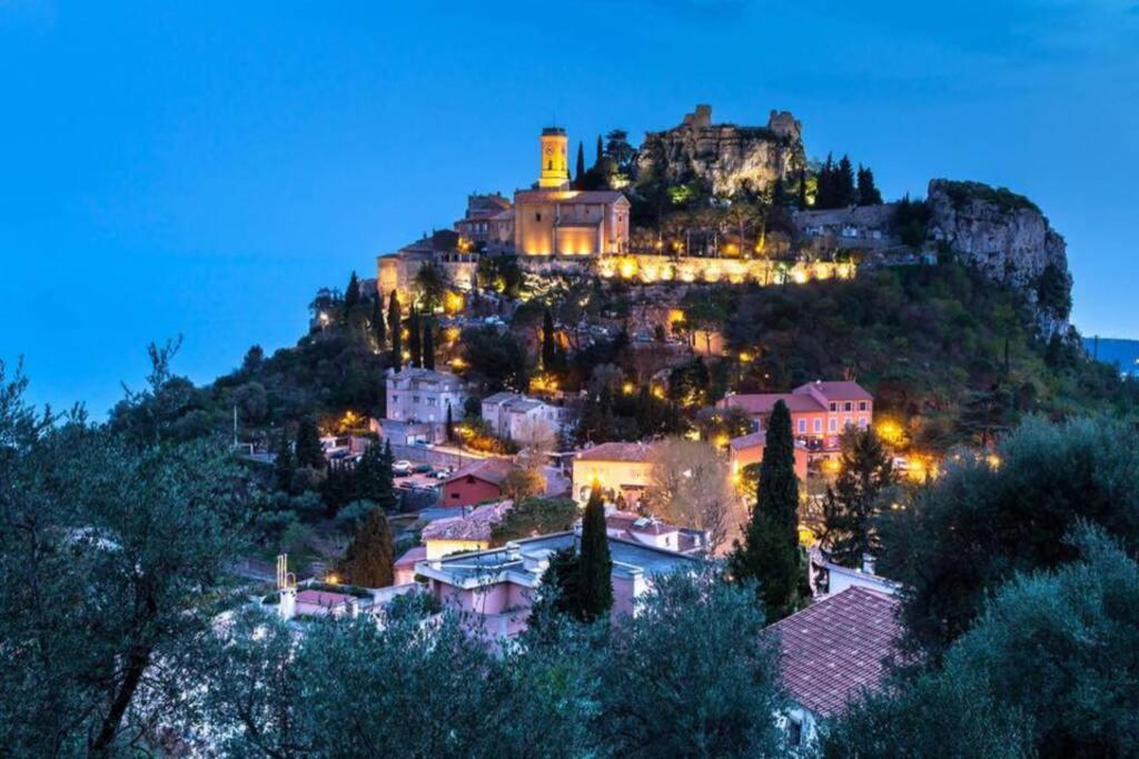 Studio Au Calme, Avec Terrasse Et Parking A Eze Village Εξωτερικό φωτογραφία