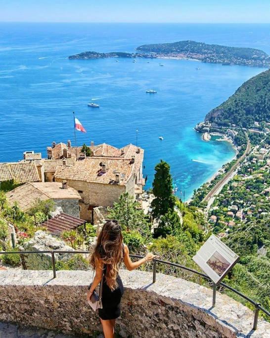 Studio Au Calme, Avec Terrasse Et Parking A Eze Village Εξωτερικό φωτογραφία