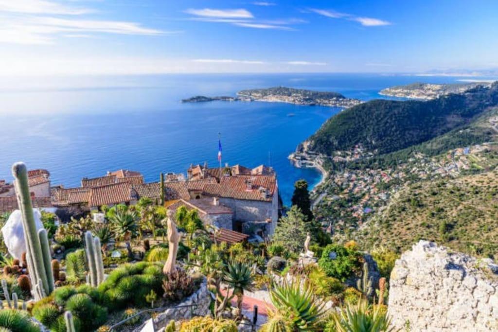 Studio Au Calme, Avec Terrasse Et Parking A Eze Village Εξωτερικό φωτογραφία